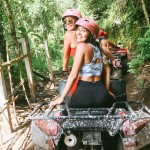 tandem ride on forest area