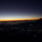 view from batur top