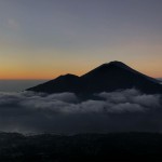 view of mount agung